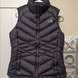 The North Face Women's Dark Purple Puffer Vest